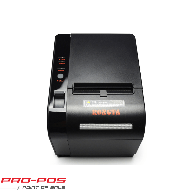ProPos Thermal Printer Propos point-of-sale (POS) client interface displaying sales transactions, product selection, and payment processing features for retail operations.